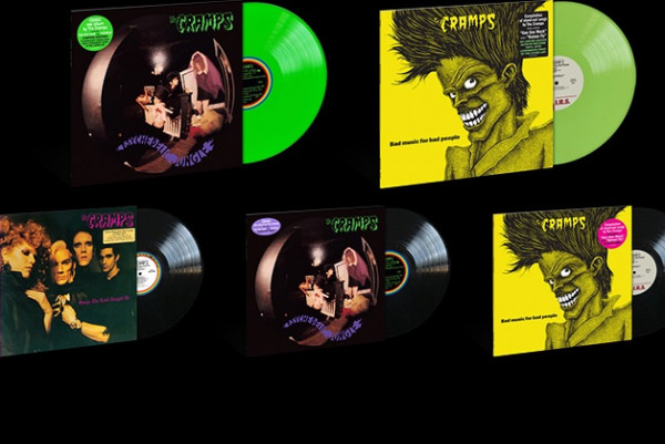 Cramps re-issue early records