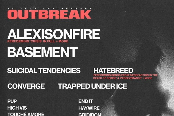 Alexisonfire, Suicidal Tendencies, PUP, End It, Scowl, more to play Outbreak Festival 2026