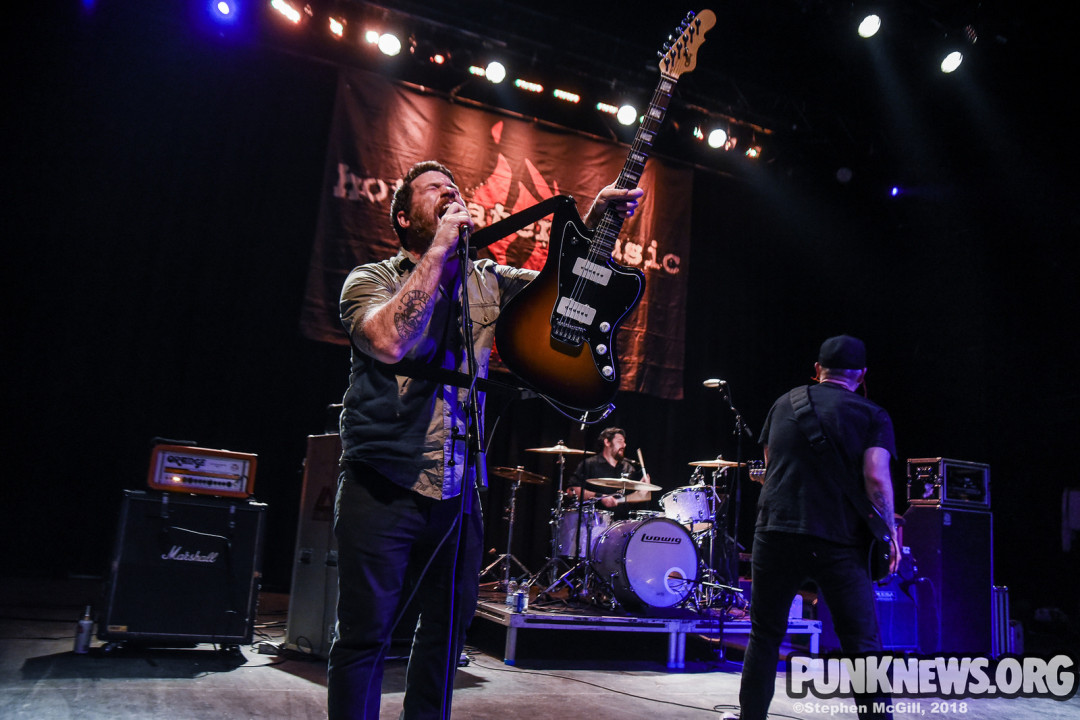 Photos: Hot Water Music, The Flatliners, Iron Chic at the Danforth in Toronto 01/27