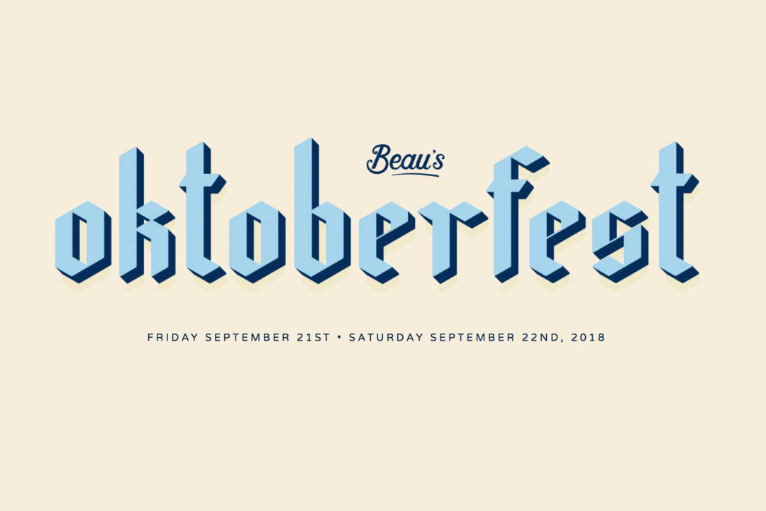 Breaking down the Black Forest stage at Beau's Oktoberfest