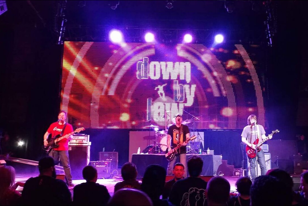 Listen to the new track by Down by Law!