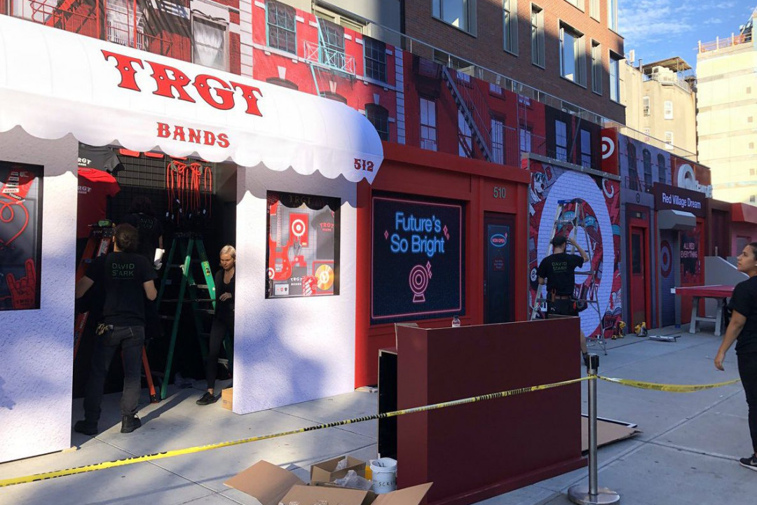 Target recreates CBGB storefront for opening