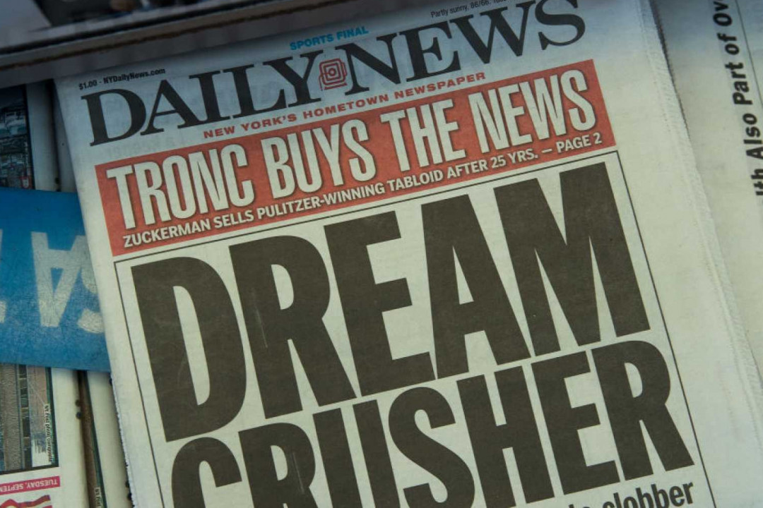 New York Daily News lays off half of editorial staff