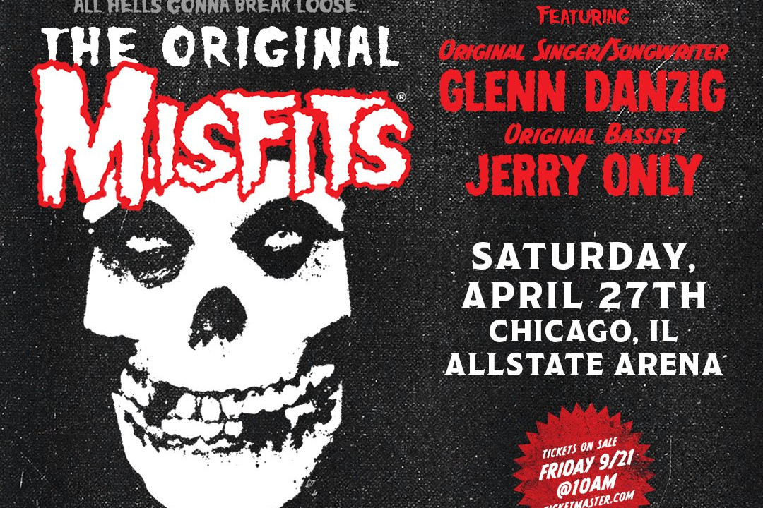 Misfits announce Chicago show