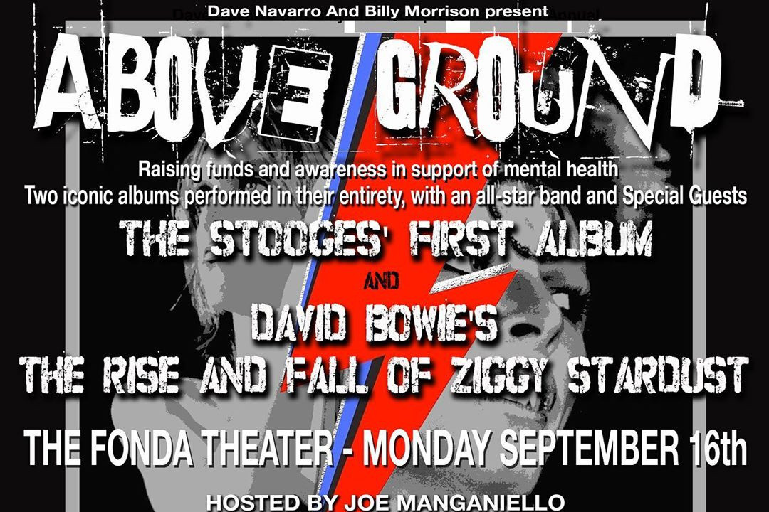 Billy Idol, Dave Navarro, Wayne Kramer, more to play Bowie and Stooges albums for benefit