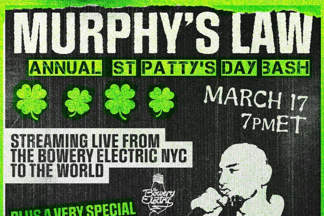 Murphy's Law to stream St. Patrick's day show
