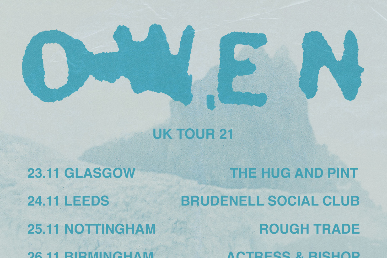 Owen announce rescheduled UK tour dates