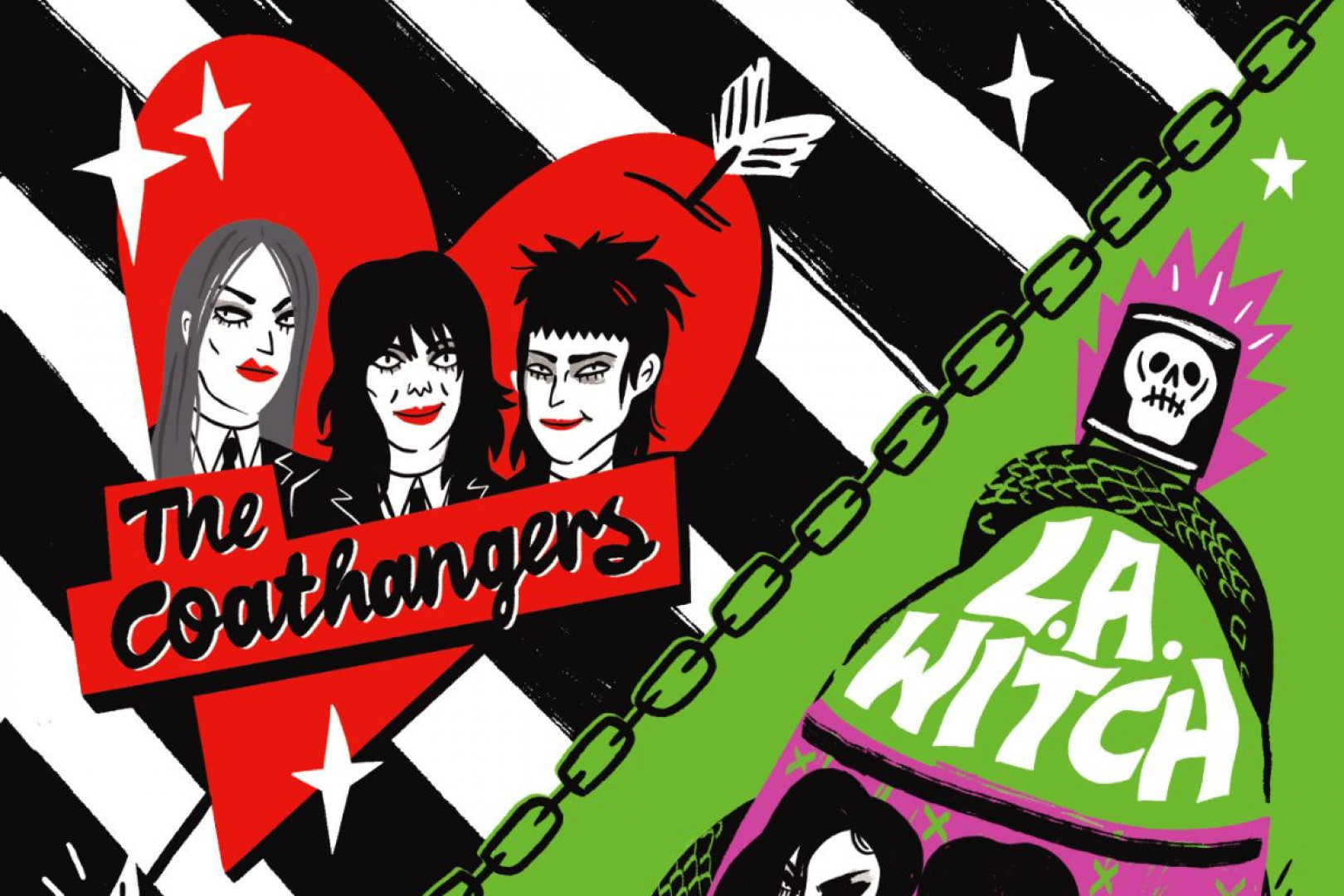 Coathangers and L.A. Witch to release split 7-inch