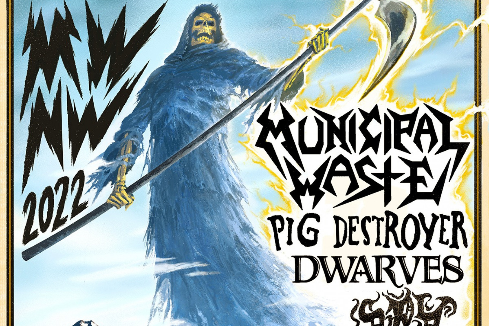 Municipal Waste, Pig Destroyer, Dwarves, Spy to tour in May
