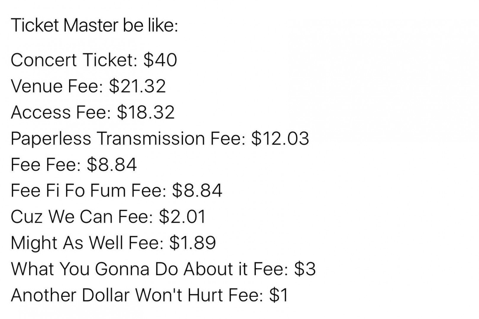 Cure demands Ticketmaster not use dynamic pricing, Ticketmaster then doubles processing fees