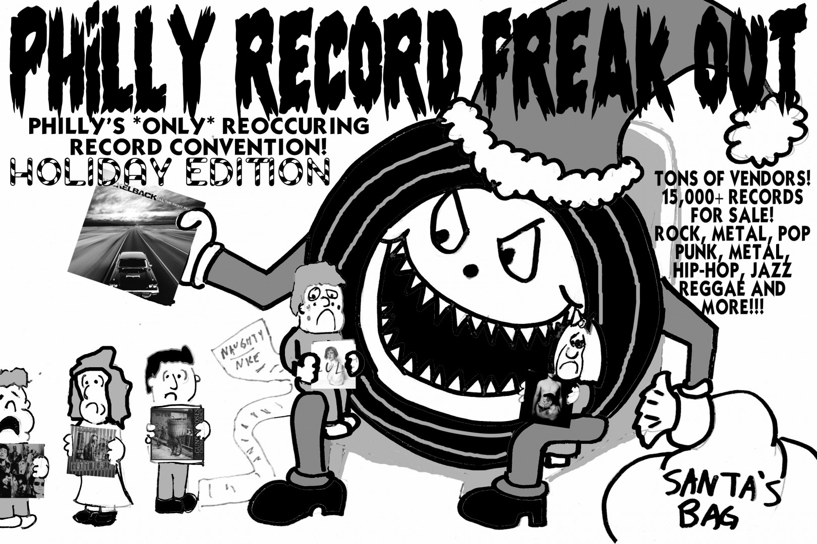 The Philly Record Freak Out - Holiday Edition - is December 2 at Philamoca!