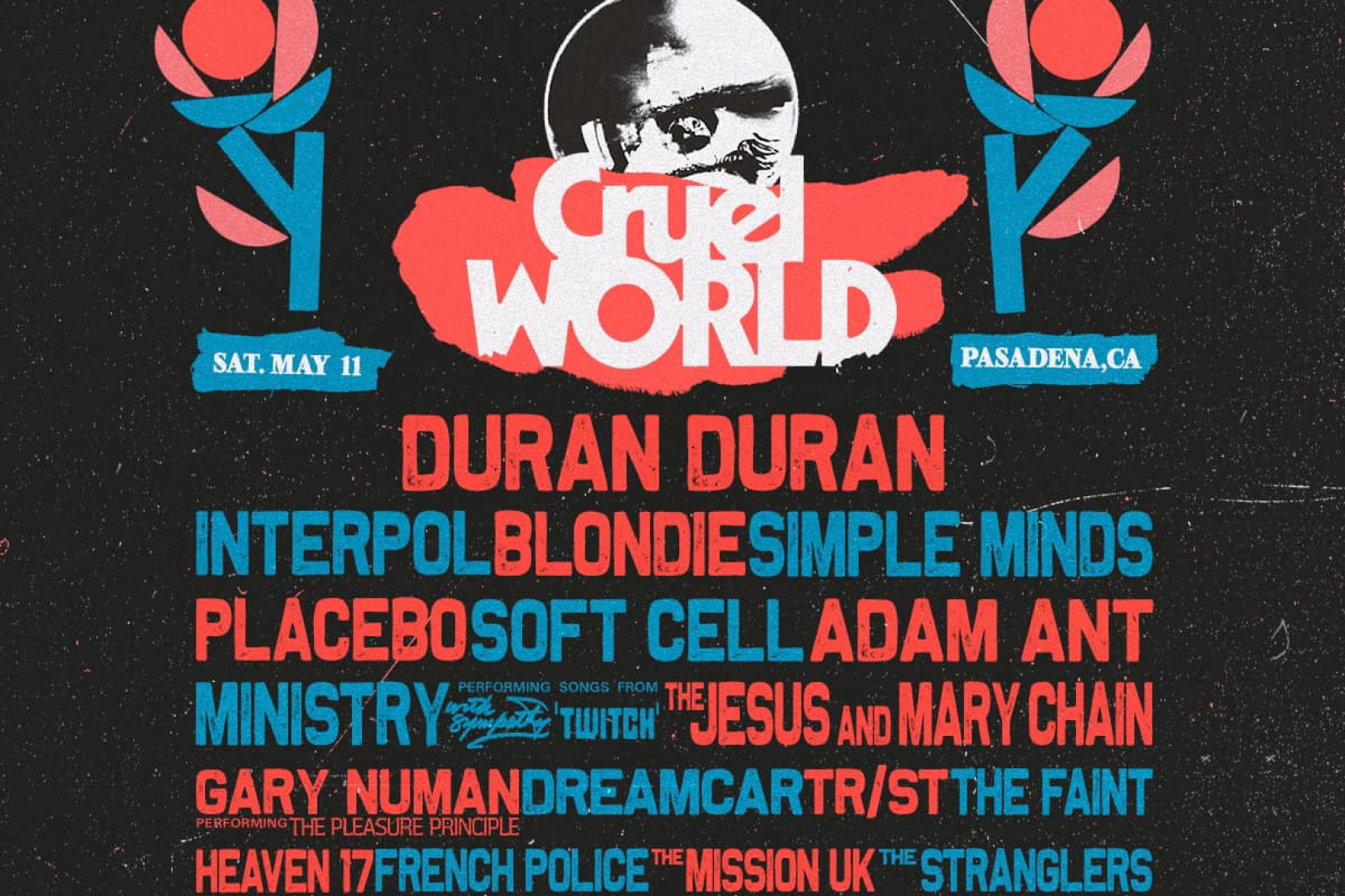 Ministry to play 'With Sympathy,' Gary Numan to play 'Pleasure Principle' at Cruel World