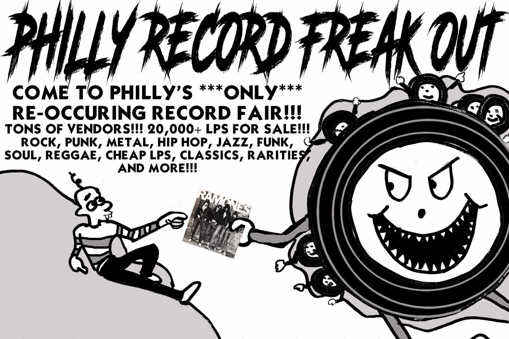 The Philly Record Freak Out is Tomorrow!
