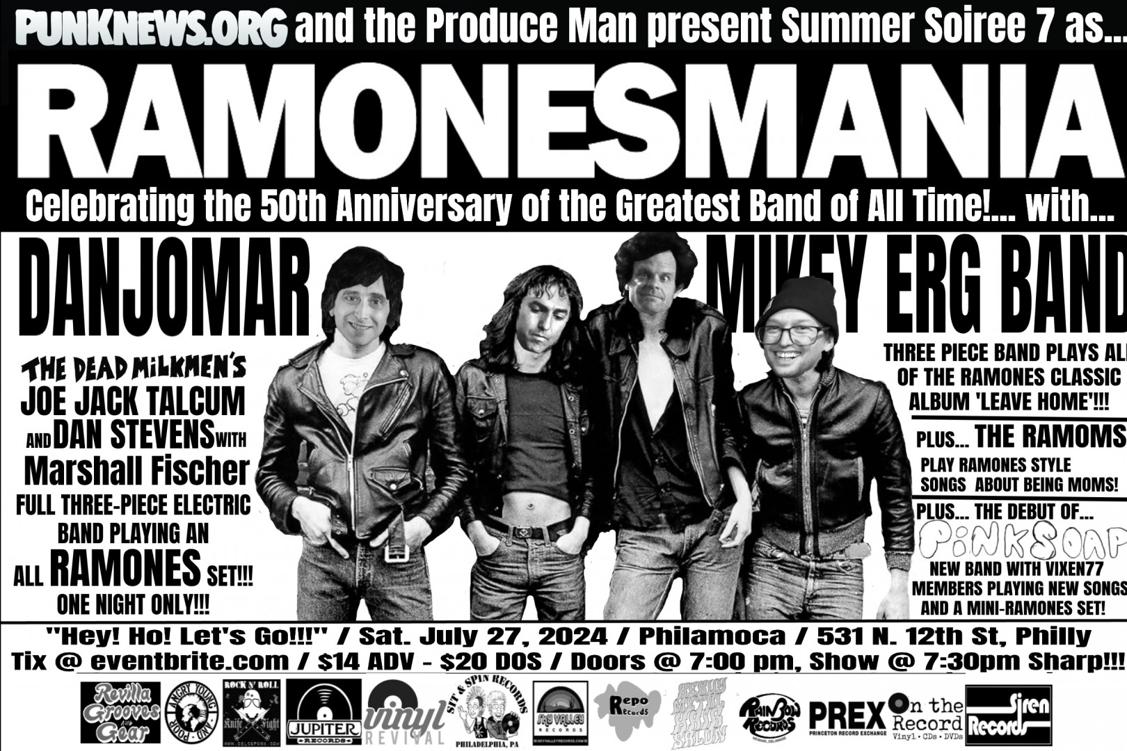 RAMONESMANIA is Tomorrow!!!