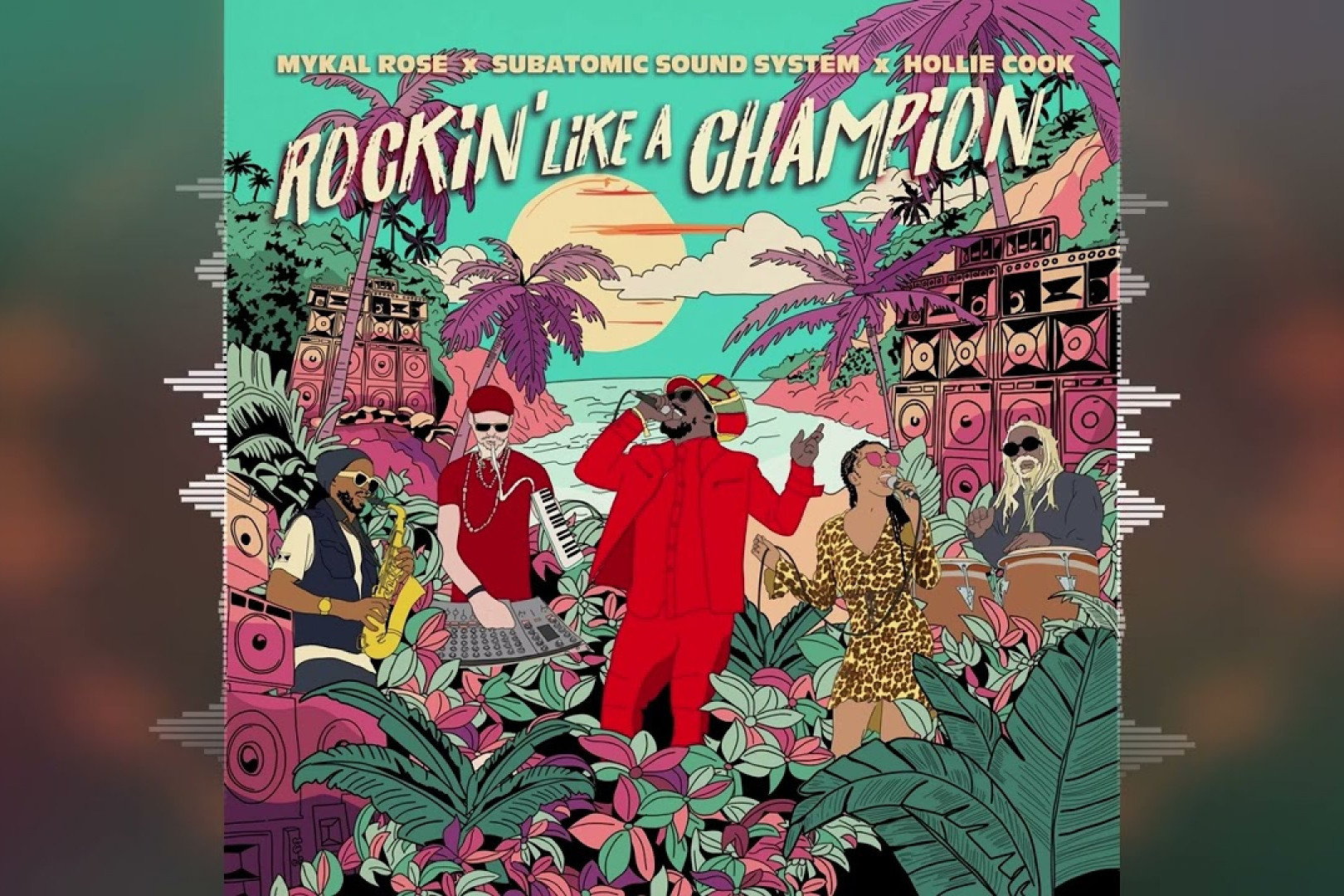 Mykal Rose, Hollie Cook, Subatomic soundsystem release "Rockin' Like a Champion"