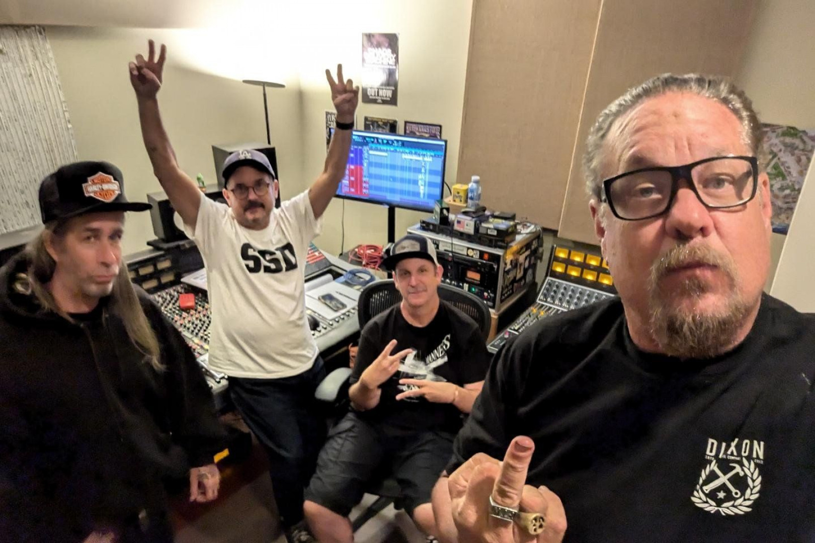 DFL in the studio with Fletcher of Pennywise