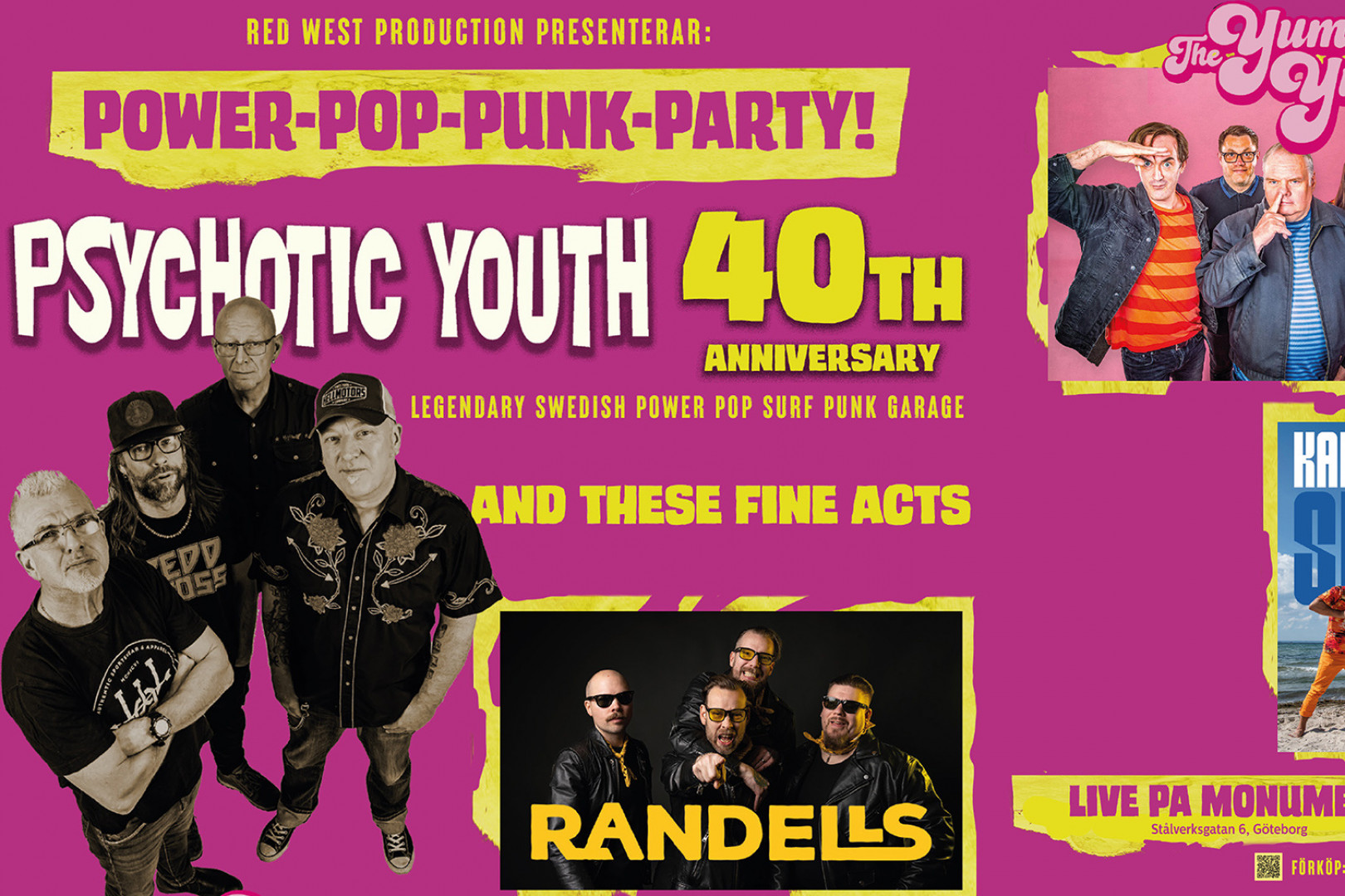 Psychotic Youth to throw 40th anniversary show