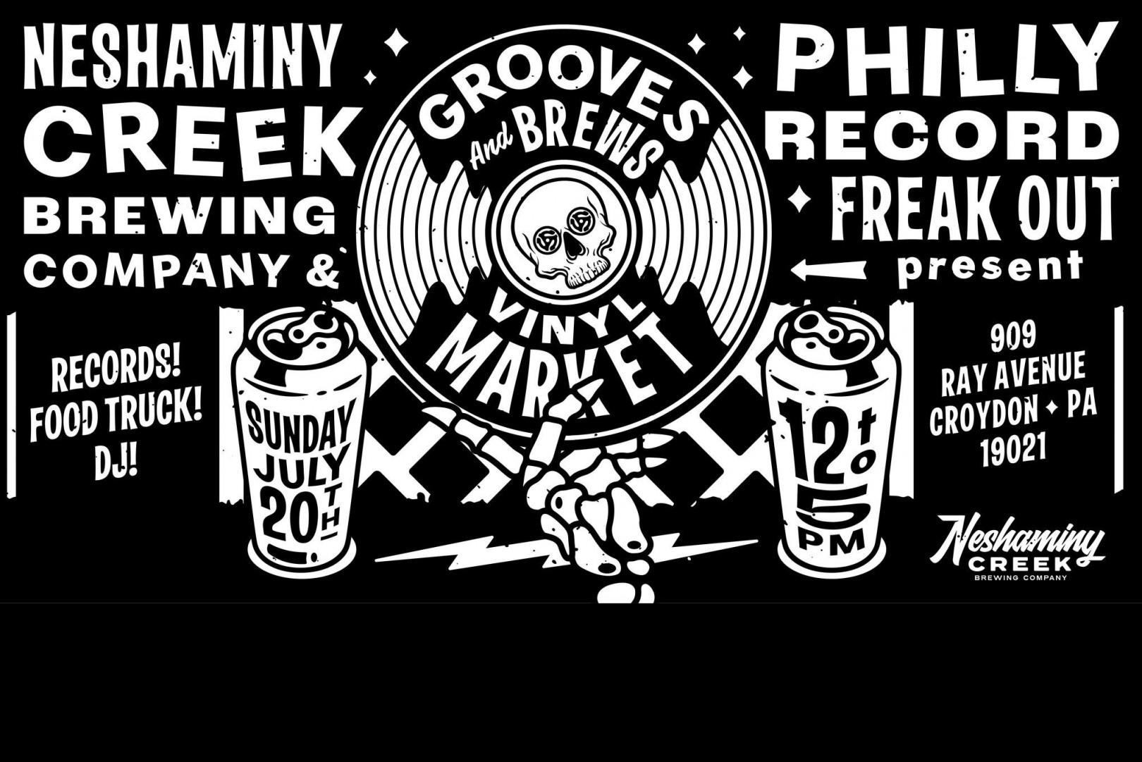 Philly Record Freakout and Neshaminy Creek Brewing co to throw the 'Grooves & Brews' vinyl market
