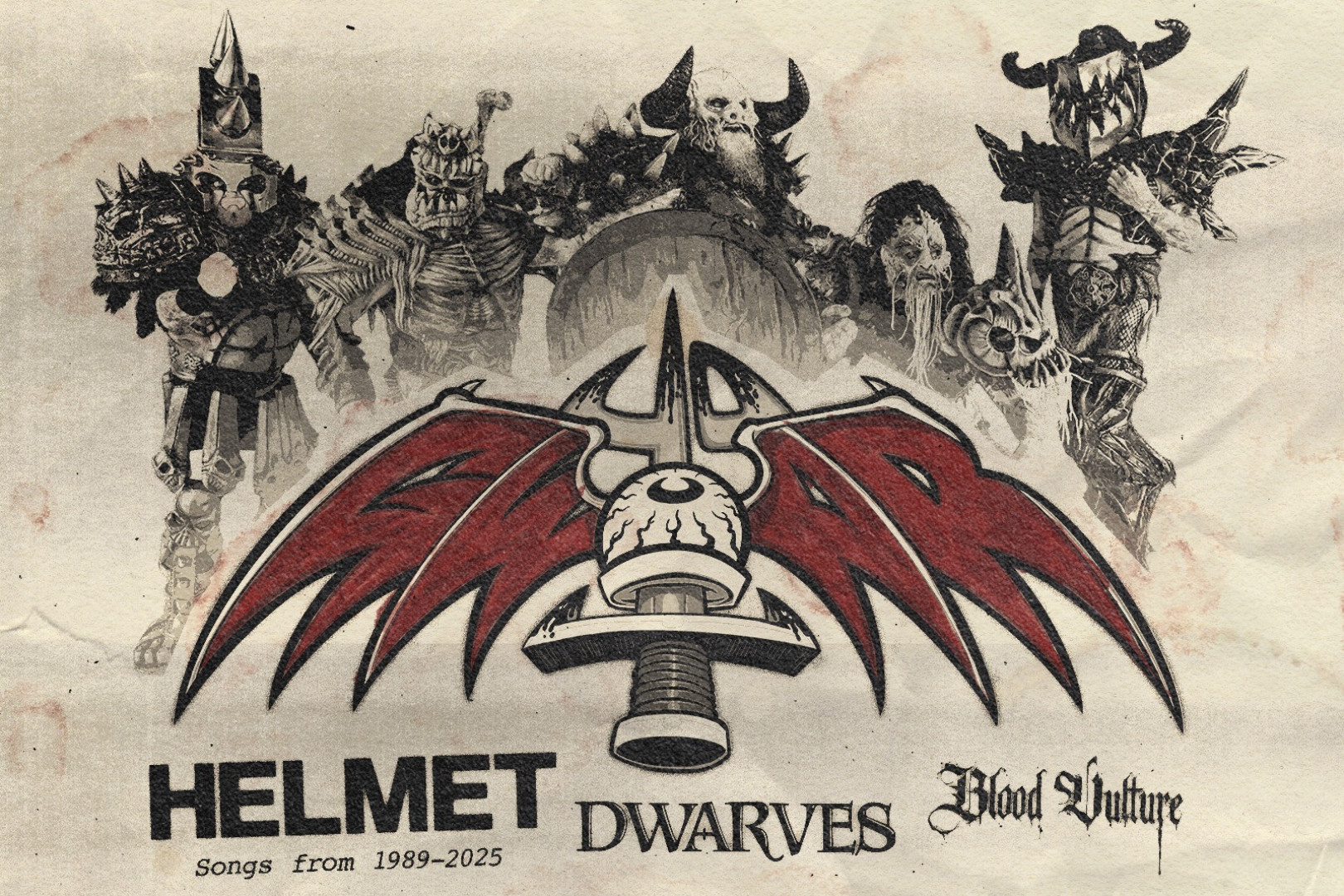 GWAR, Helmet, Dwarves, Blood Vulture to tour for GWAR's 40th anniversary