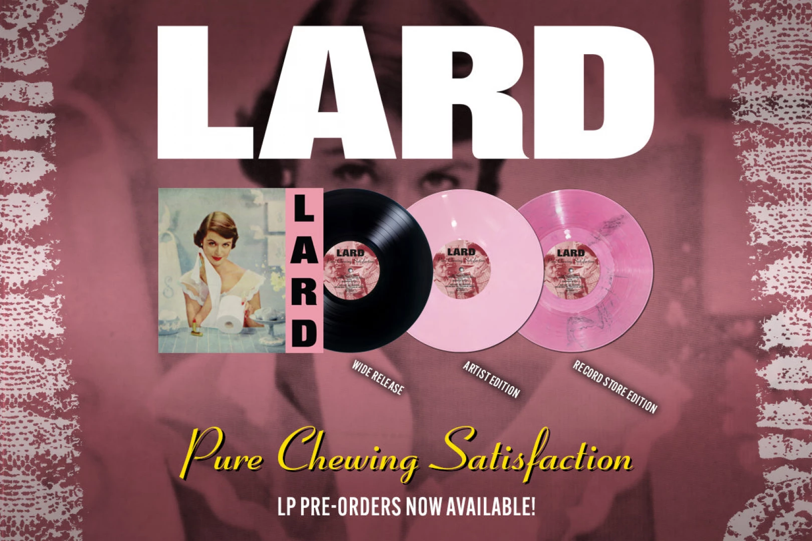 洋楽 LARD/PURE CHEWING SATISFACTION Lard – Pure Chewing Satisfaction | Releases | Discogs