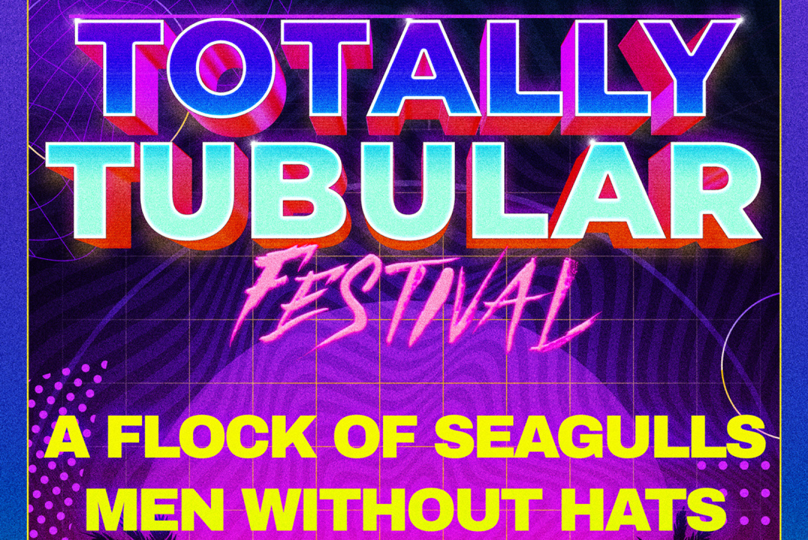 Flock of Seagulls, Men without Hats, Bow Wow wow to play Totally Tubular fest in AC